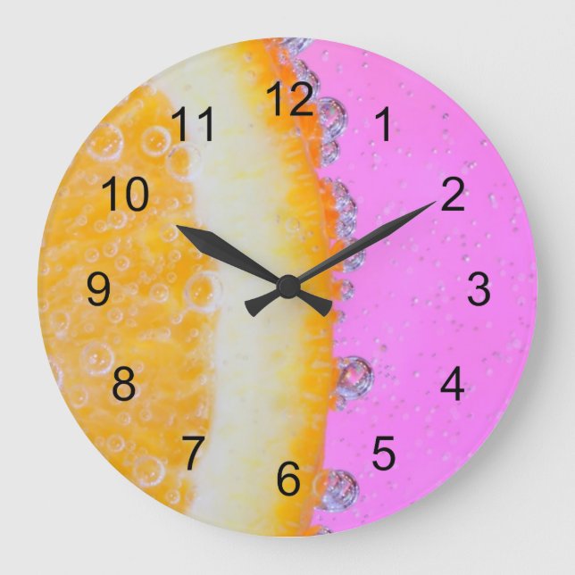 Relógio Grande A vida é doce e azeda (Frente)