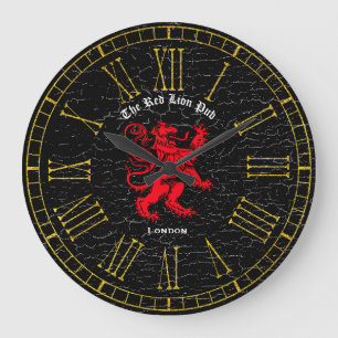 Relógio Grande A Vintage do Red Lion Pub