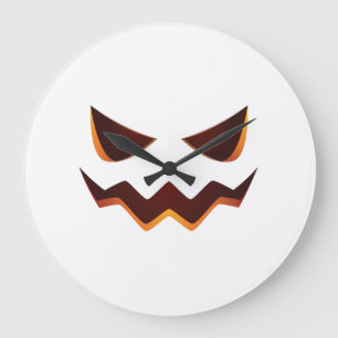 Relógio Grande Abóbora Halloween