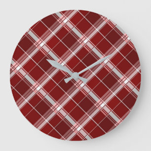 Relógio Grande Abstração Geométrica Quadrada 7