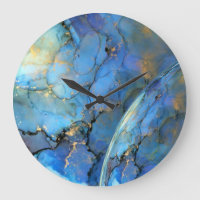 abstrato cifi de ouro azul