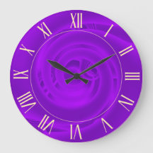 Abstrato Floral Moderno Neon Purple