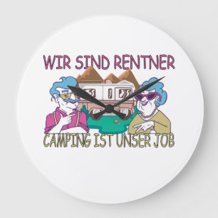 Relógio Grande Acampando seu trabalho de aluguel