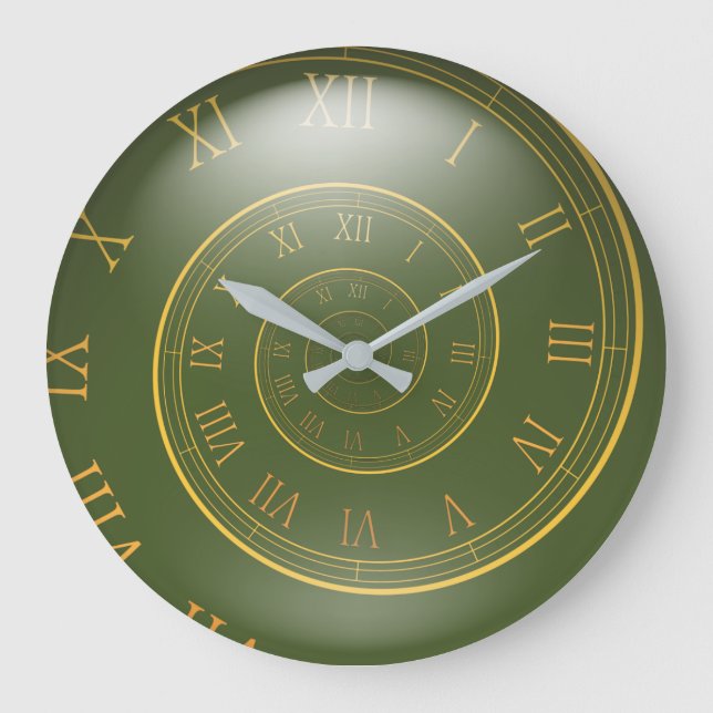 Relógio Grande Acrylic Wall Clock (Frente)