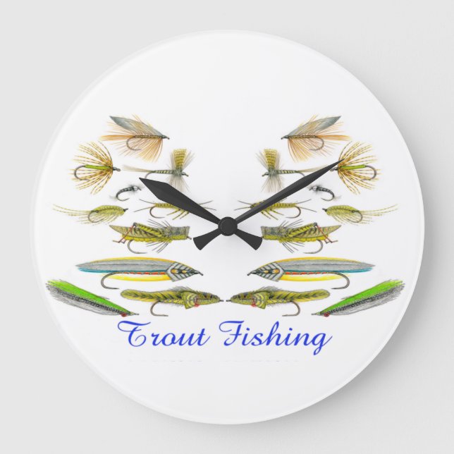 Relógio Grande Acrylic Wall Clock (Frente)