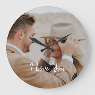 Relógio Grande Adicione sua própria foto personalizada