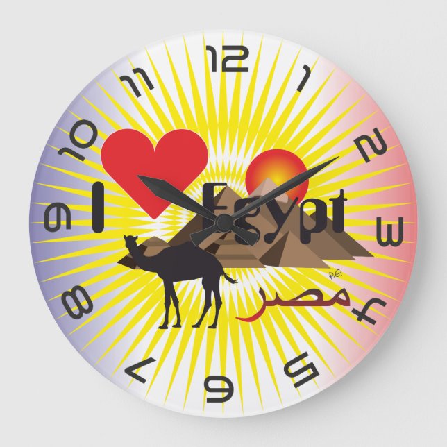 Relógio Grande Ägypten - Egito Uhr (Frente)