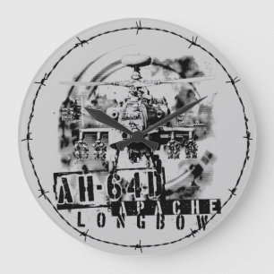 Relógio Grande AH-64D Apache Longbow