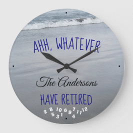 Relógio Grande Ahh o que quer que todo o nome de família se