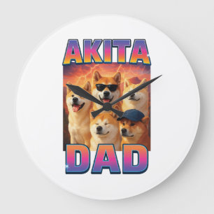 Relógio Grande Akita