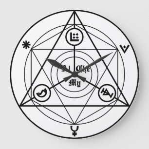 Relógio Grande Alchemy manifesto