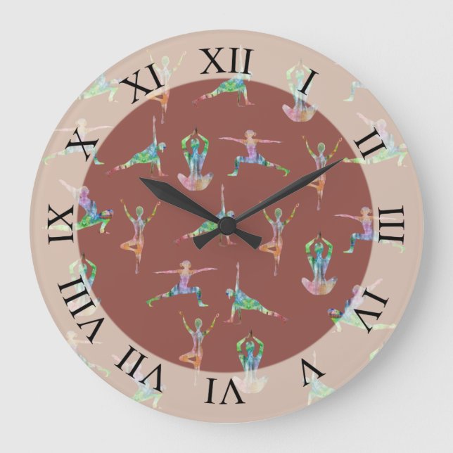 Relógio Grande Alegria da ioga (Frente)