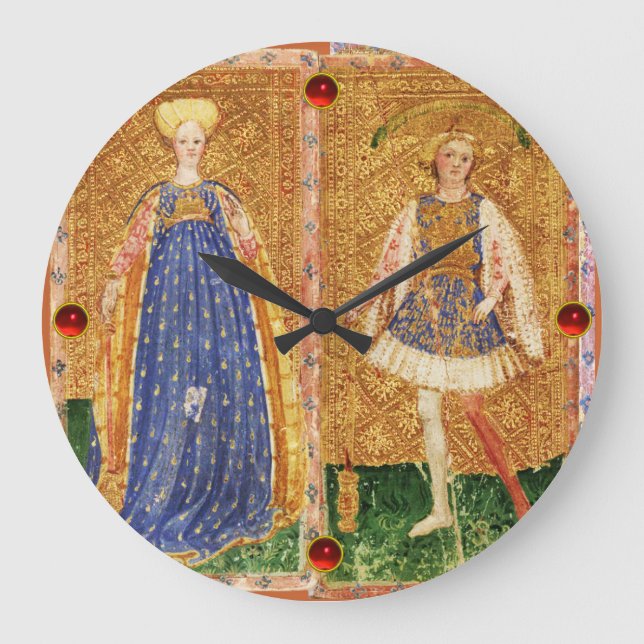 RELÓGIO GRANDE ALERTAS DE RENASCIMENTO ANTIQUAS/MAID E PÁGINA DE  (Frente)