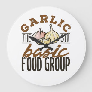 Relógio Grande Alho o 5º Grupo Alimentar Básico