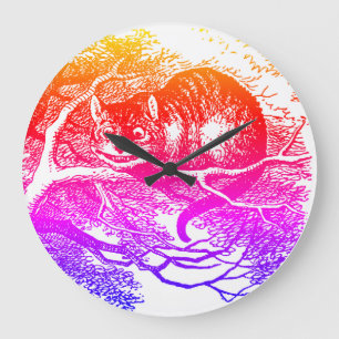 Relógio Grande Alice no país de milagre - Alice em Wonderland Ca