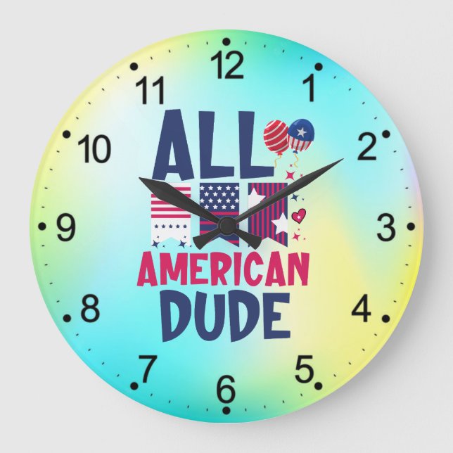 Relógio Grande All American Dude-96993 (Frente)