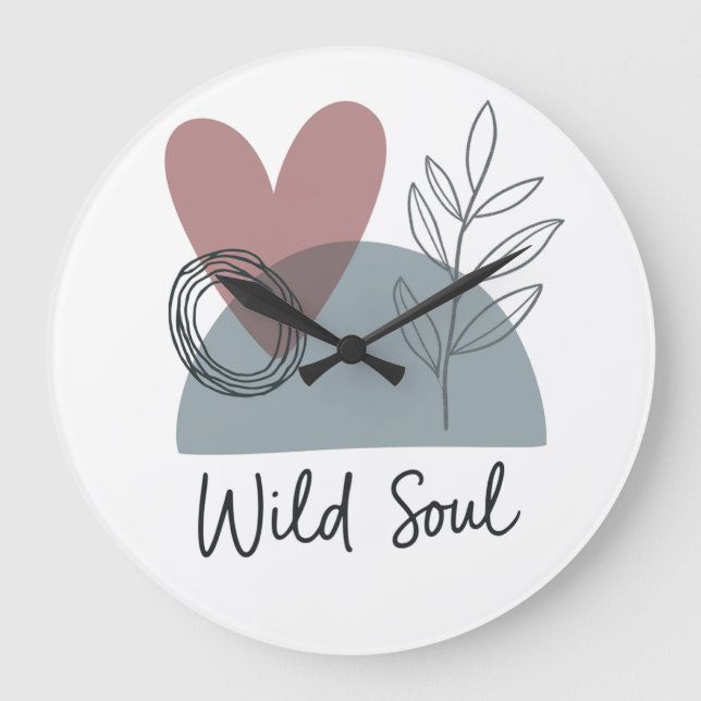 Relógio Grande Alma Selvagem (Frente)