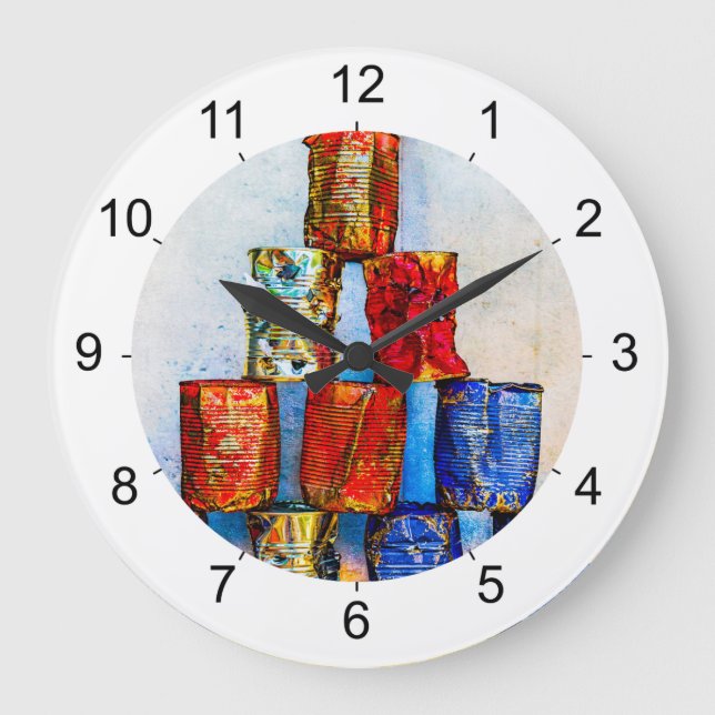 Relógio Grande Almofadas - Depois Do Almoço (Frente)