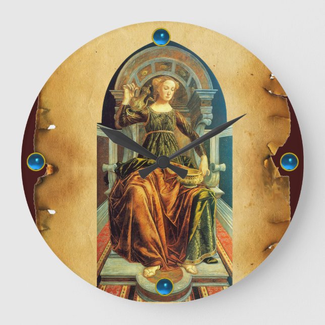 RELÓGIO GRANDE ALVAS DE RENASCIMENTO ANTIQUAS 14/TEMPERÂNCIA (Frente)