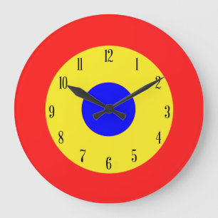 Relógio Grande Alvo do Bullseye