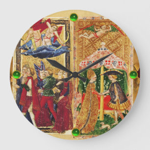 RELÓGIO GRANDE ALVOS DE RENASCIMENTO ANTICOS 6/OS AMANTES