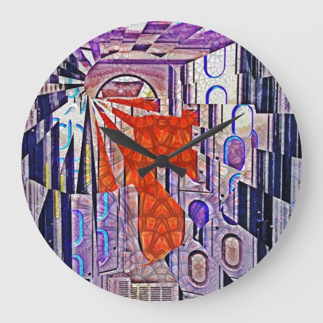 Relógio Grande Amanhã é o caminho de hoje. (Frente)