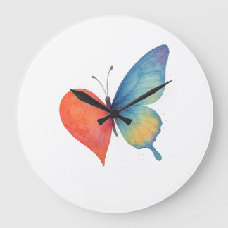 Relógio Grande Amar-Se Através Da Mudança