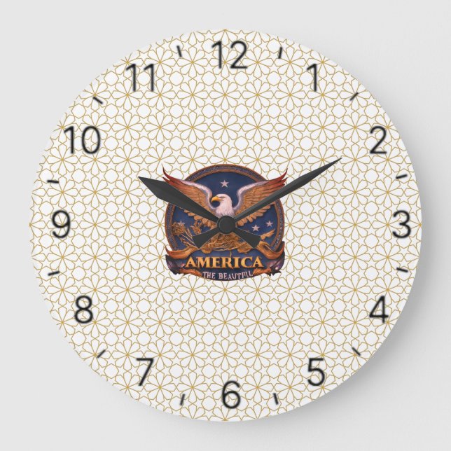 Relógio Grande América, a beleza (Frente)