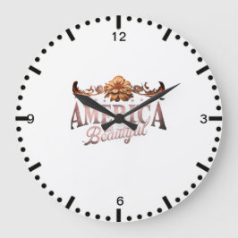 Relógio Grande América, a beleza