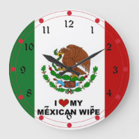 Amo Minha Esposa Mexicana - Bandeira do México