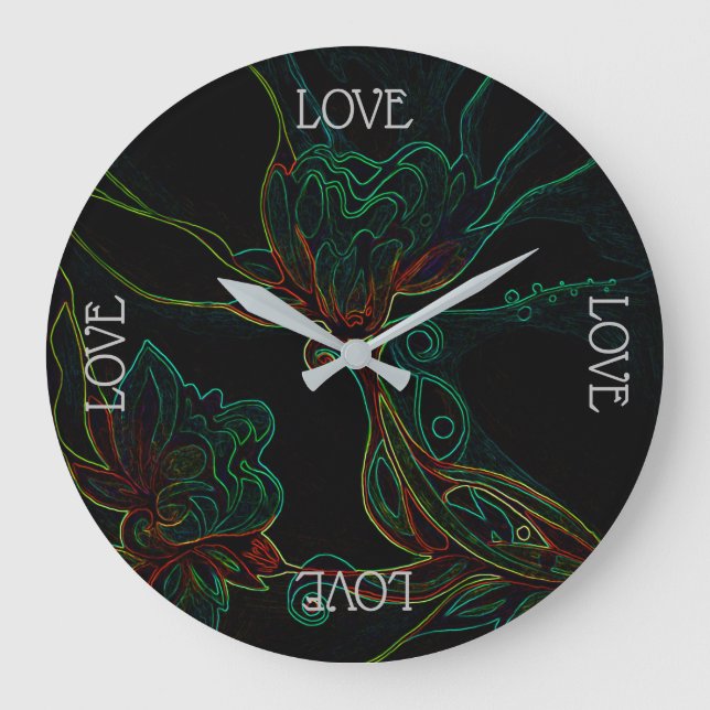 Relógio Grande Amor o tempo todo (Frente)
