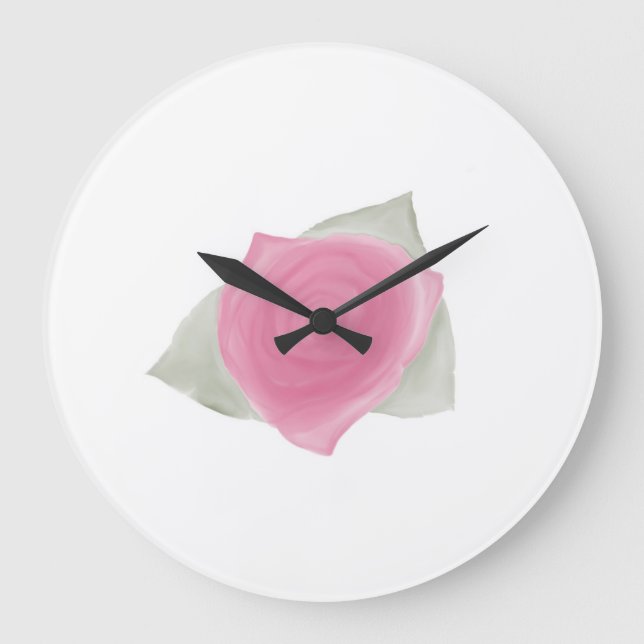 Relógio Grande Amor & Rosas (Frente)