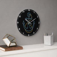 Âncora de Barco Neon Divertida