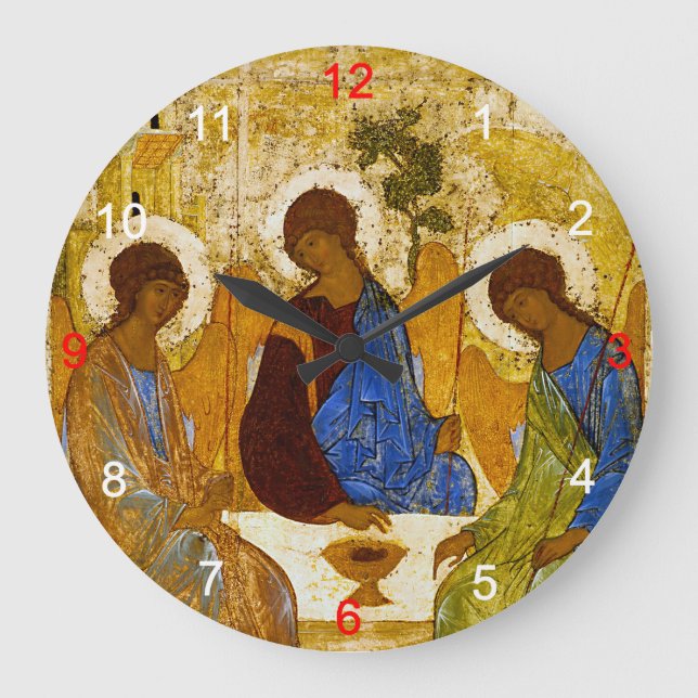 Relógio Grande Andrei Rublev , “ Holy Trinity ” (Frente)