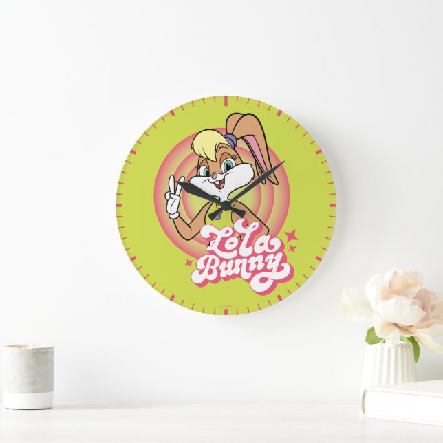 Relógio Grande Anéis Lola Retro LOONEY TUNES™ (Lar)