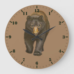 Relógio Grande Animal selvagem do urso