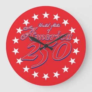 Relógio Grande Aniversário de 250 anos da América
