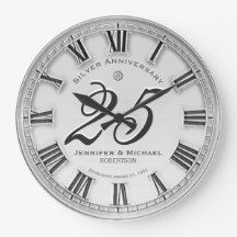 Aniversário de Casamento de 25 Silver