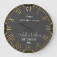 Aniversário de Casamento de 40 Anos Personalizado