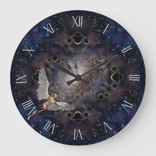 Relógio Grande Anjo no Espaço