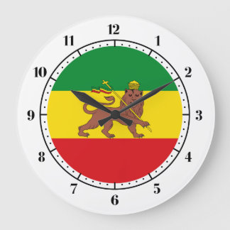 Relógio Grande Antiga bandeira etíope