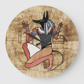 Relógio Grande Anubis O Egípcio Guardião