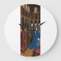 Anunciação de Van Eyck Premium Luz da Catedral