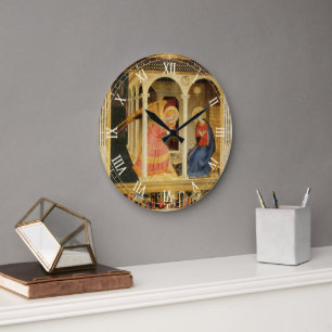 Relógio Grande Anunciação por Fra Angelico, Arte Fina Renascentis