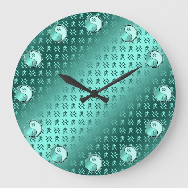 Relógio Grande Aquarius (Frente)