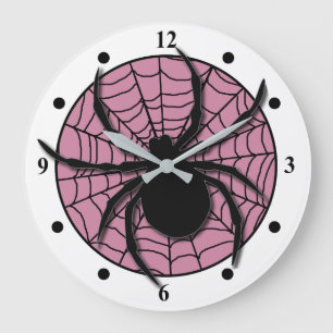 Relógio Grande Aranha enorme brincalhão da Web de aranha