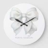 Arco Branco Trendy Personalizado Com Monograma De 