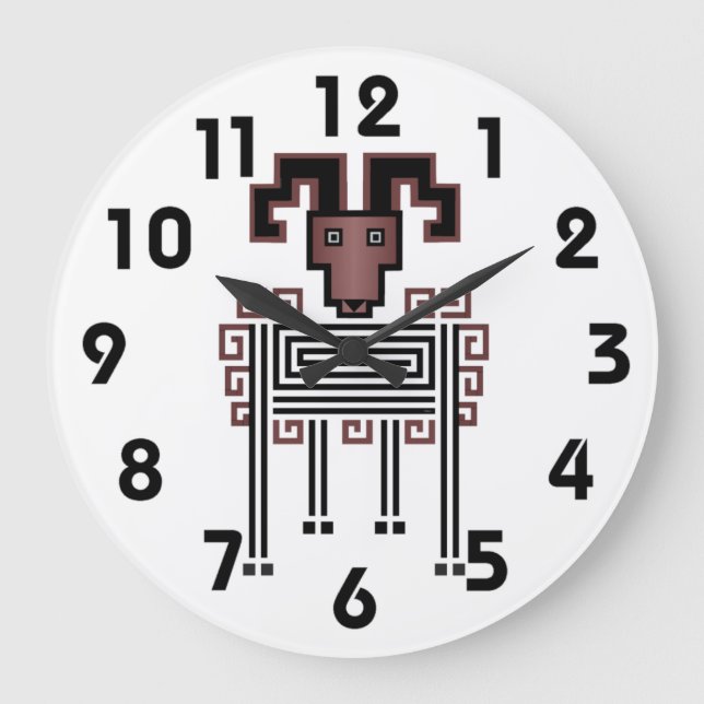 Relógio Grande Aries Clock (Frente)