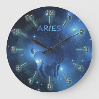 Relógio Grande Aries do sinal do zodíaco