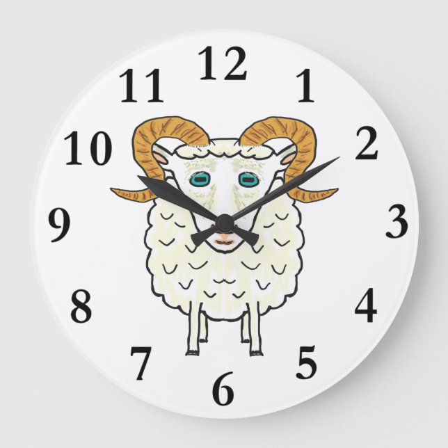 Relógio Grande Aries the Ram (Frente)